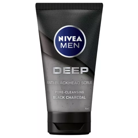 Men Deep Scrub Anti Blackhead Black Charcoal