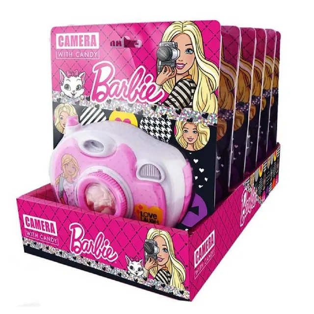 BARBIE CAMERA WITH CANDY