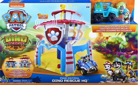 Paw Patrol Dino Rescue HQ Playset