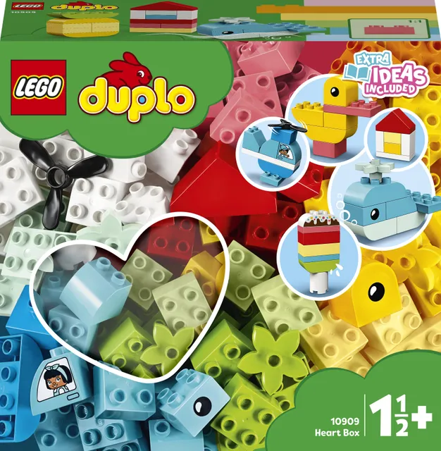 LEGO� DUPLO� Classic Heart Box 10909 Building Toy (80 Pieces)