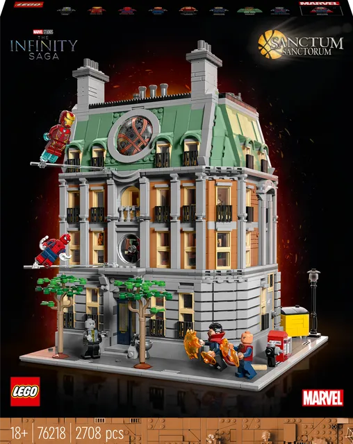 LEGO� Marvel Sanctum Sanctorum 76218 Building Kit (2,708 Pieces)
