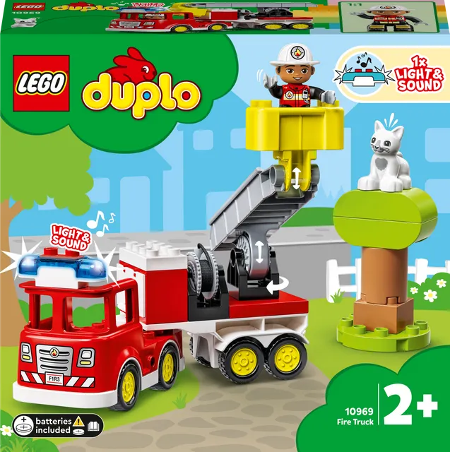 LEGO� DUPLO� Rescue Fire Engine 10969 Building Toy (21�Pieces)