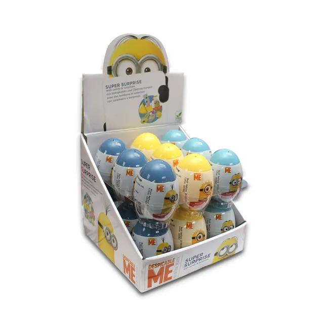 Minions Surprise Egg with stickers & Candy 10G