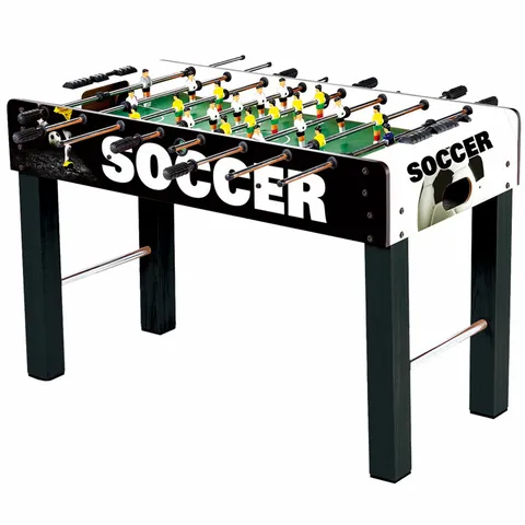 Wooden Deluxe Football Table Game (Color) 121x61x79