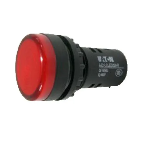 Compact indic.light,red,LED,110V AC/DC