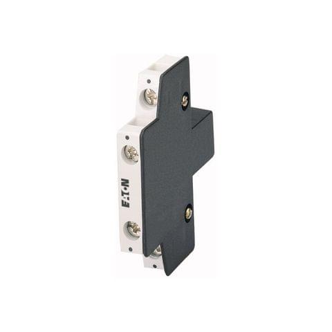 Auxiliary contact module, 1N/O+1N/C, side, screw connection