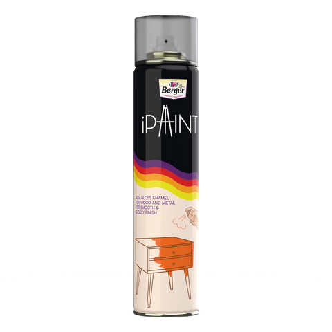 White Spray Paint by Berger iPaint - 400ml