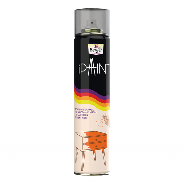 White Spray Paint by Berger iPaint - 400ml
