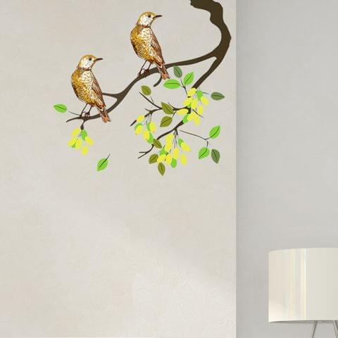 DIY Wall Stickers Two Birds for Home D?cor (18"X18")