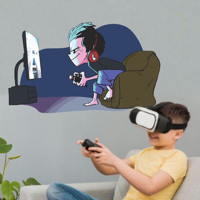 DIY Wall Stickers Boy Videogame for Home D?cor (24"X18")