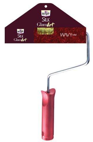 Berger Paints Silk GlamArt Tool Wavy Roller for Wall Texture Designs (1 Piece)