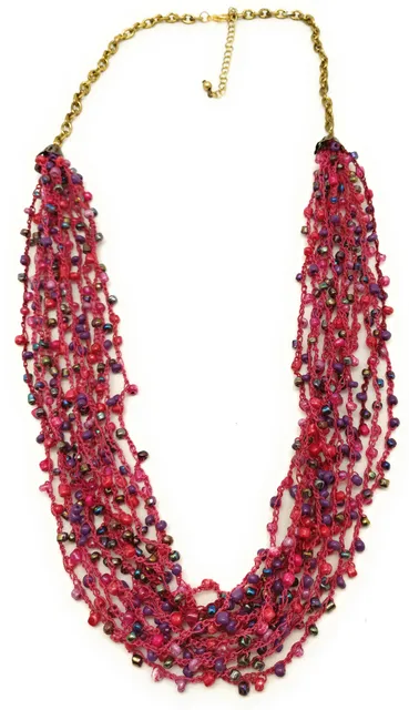 DCA Gold-plated Plated Glass Necklace (4473)