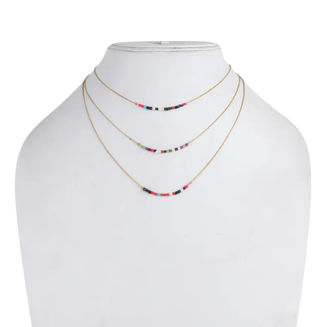 DCA Glass, Steel Necklace (DC4404NK)