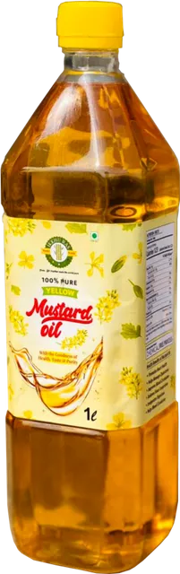 Yellow Mustard Oil (Sarso) 1 Ltr