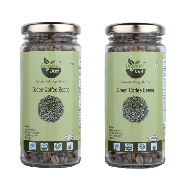 Green Coffee Beans 150 gm x 2 units