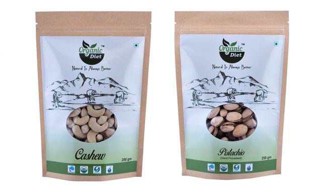 Cashew / Kaju + Pista 250 gm each