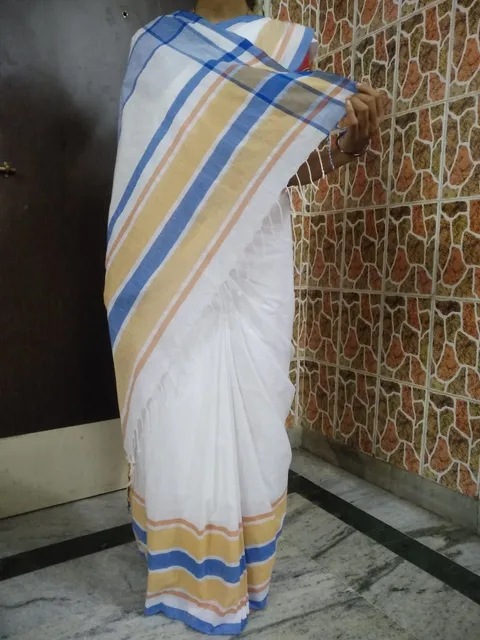 Chauka Saree (Cotton Printed Saree with Blouse VH159)
