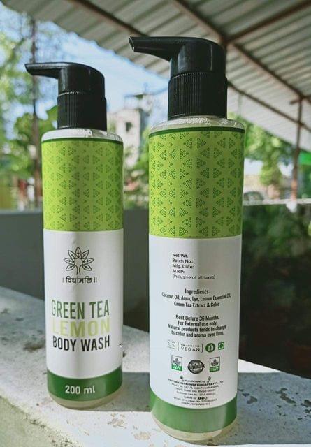 Green Tea & Lemon Body Wash 200 ml