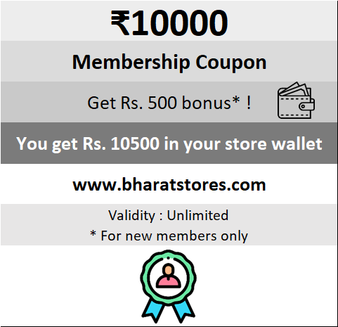 Membership Coupon Rs. 10000
