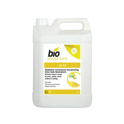 Sta-Kill Biocidal Cleaner & Deodoriser, 5L per case of 2