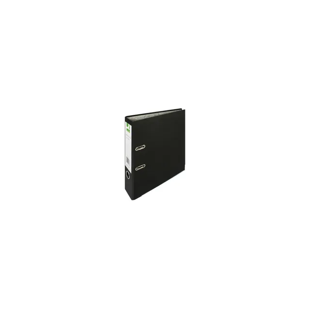 Q-Connect Black A4 Paperbacked Lever Arch File Pack of 10