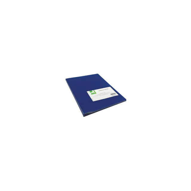 Display Book 40-Pocket Blue Q-Connect