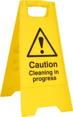 Cleaning Warning A Board