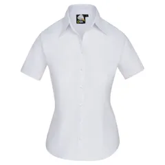 Essential Oxford Short Sleeve Blouse