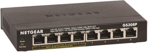 NETGEAR GS308P-8 Ports Switch