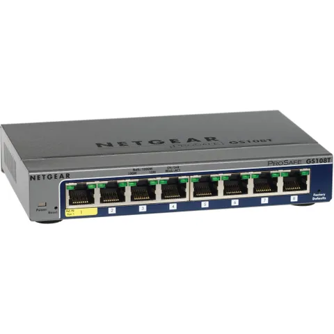 Netgear GS108T - 8 Ports Switch