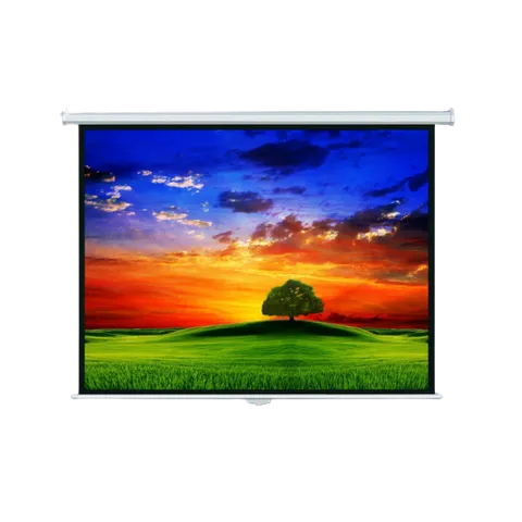 120" Manual Selflock Projection Screen(4:3)