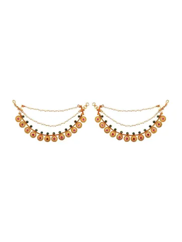 Traditional Ear Chain in Gold Finish - CNB2929