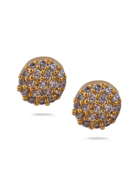 Cubic Zirconia Tops in Gold Finish - CNB2696
