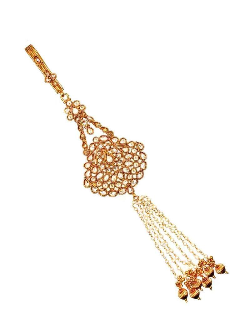 Traditional Designer Keychains in Gold Finish - CNB2285