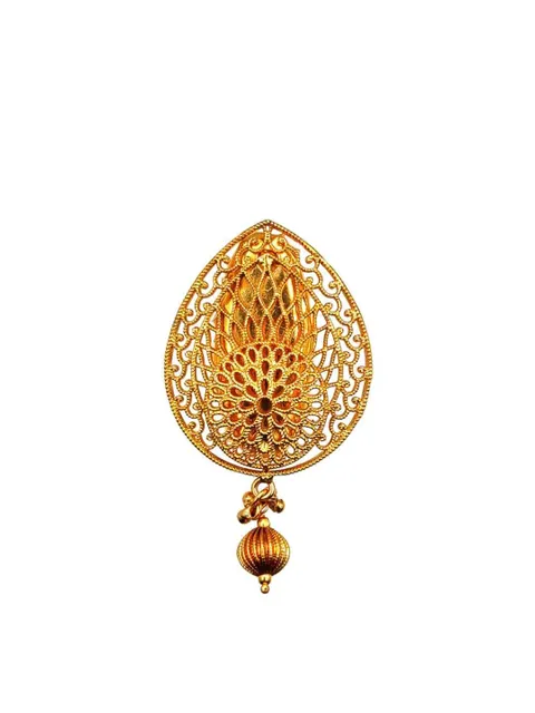Antique Saree Pins in Gold Finish - CNB2291