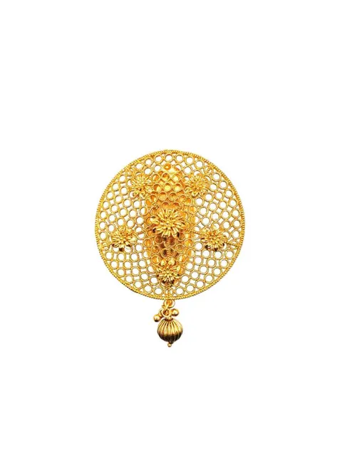 Antique Saree Pins in Gold Finish - CNB2300