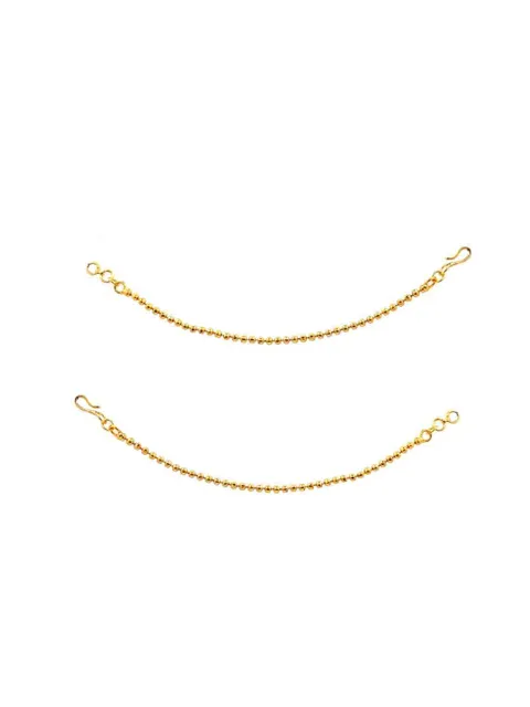 Traditional Ear Chain in Gold Finish - CNB2307