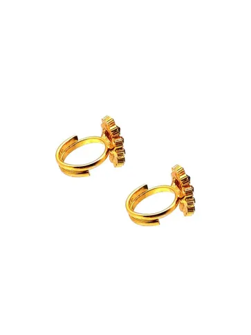 Fashionable Toe Ring in Gold Finish - CNB2329