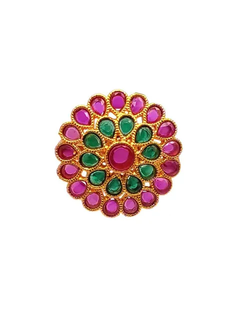 Traditional Floral Adjustable Ring - CNB1866