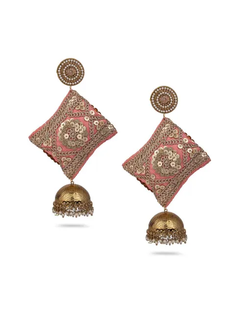 Handcrafted Long Jhumka Earring - CNB736