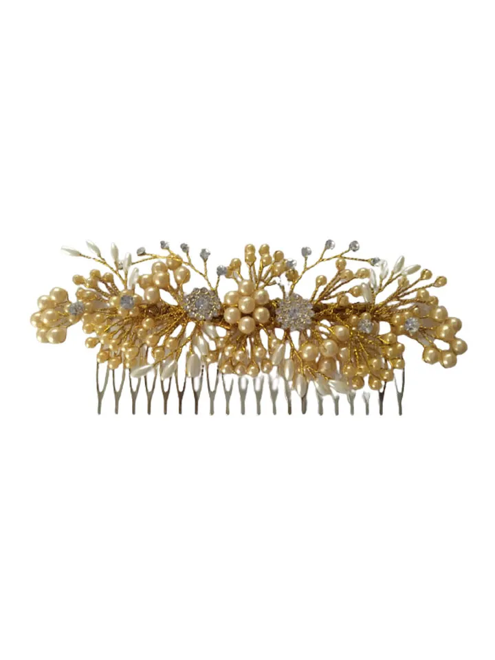 Fancy Combs in Gold finish - CNB5202