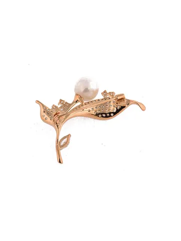 AD / CZ Brooch in Gold finish - CNB4607