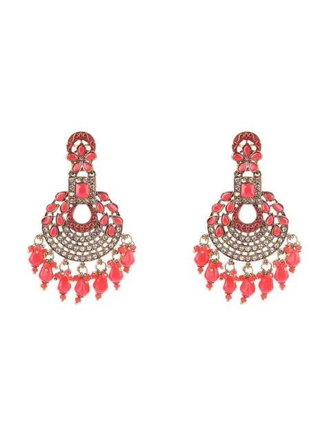 Traditional Earrings in Mehendi finish - CNB8119