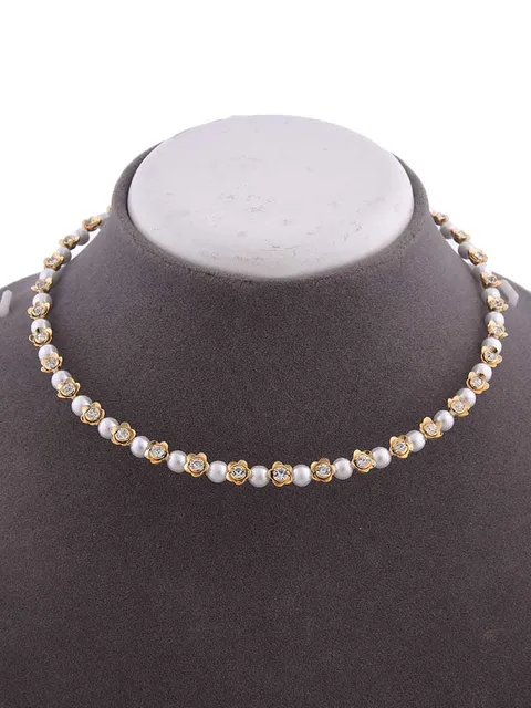 Western Necklace in Gold finish - CNB15159