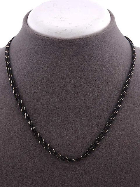 Western Necklace in Black Gold finish - CNB15180