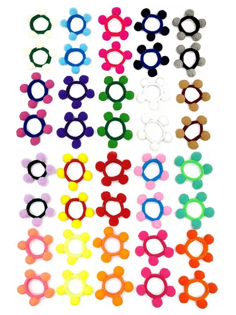 Plain Rubber Bands in Assorted color - CNB8717