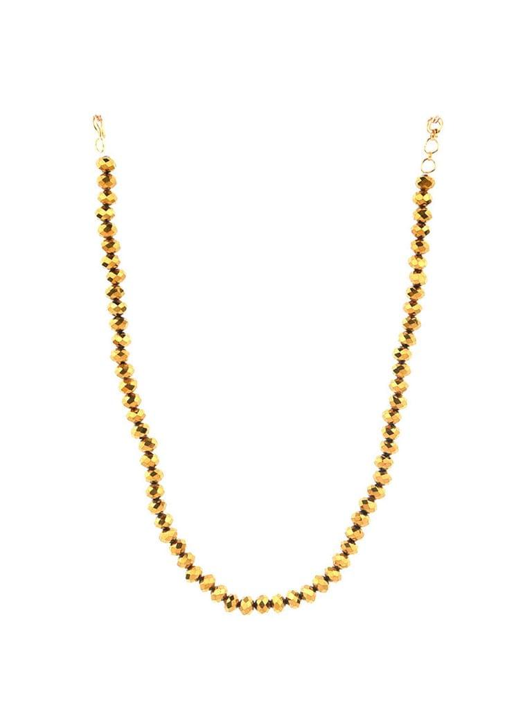 Traditional Mala in Multicolor color and Gold finish - CNB9549