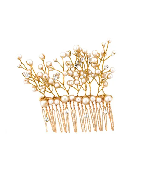 Fancy Comb in Gold finish - CNB10096