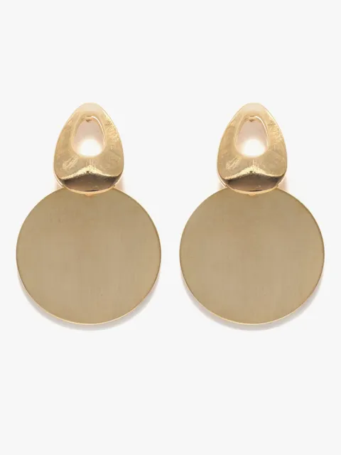 Western Earrings in Gold finish - S29351