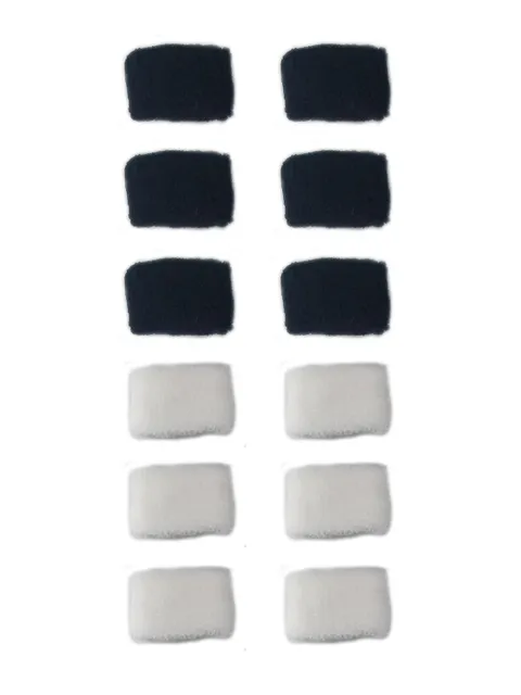 Plain Rubber Bands in Black & White color - CNB15643